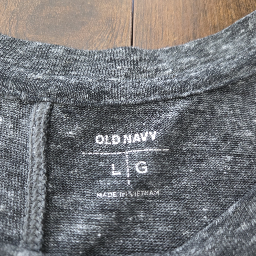 Old Navy Womens Pocket Tank Top Heathered Grey Size Medium - Picture 3 of 6